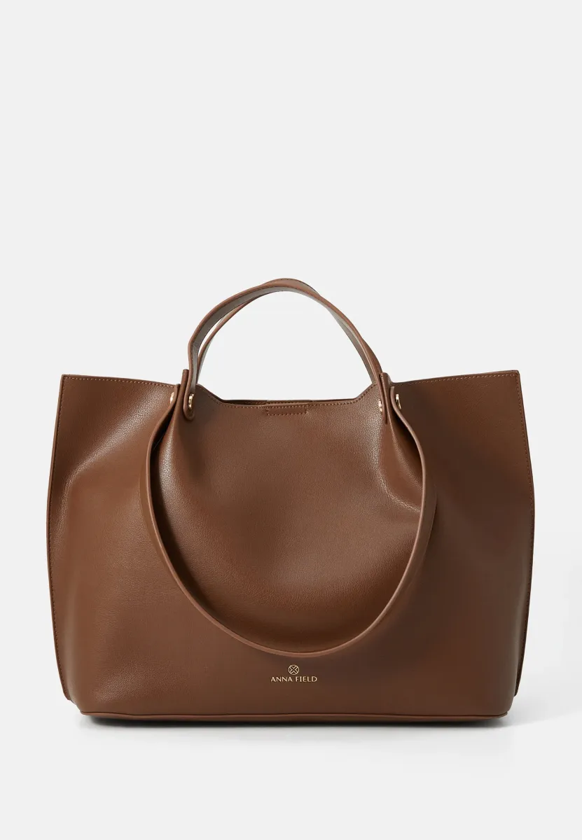 Shopping Bag - dark brown
