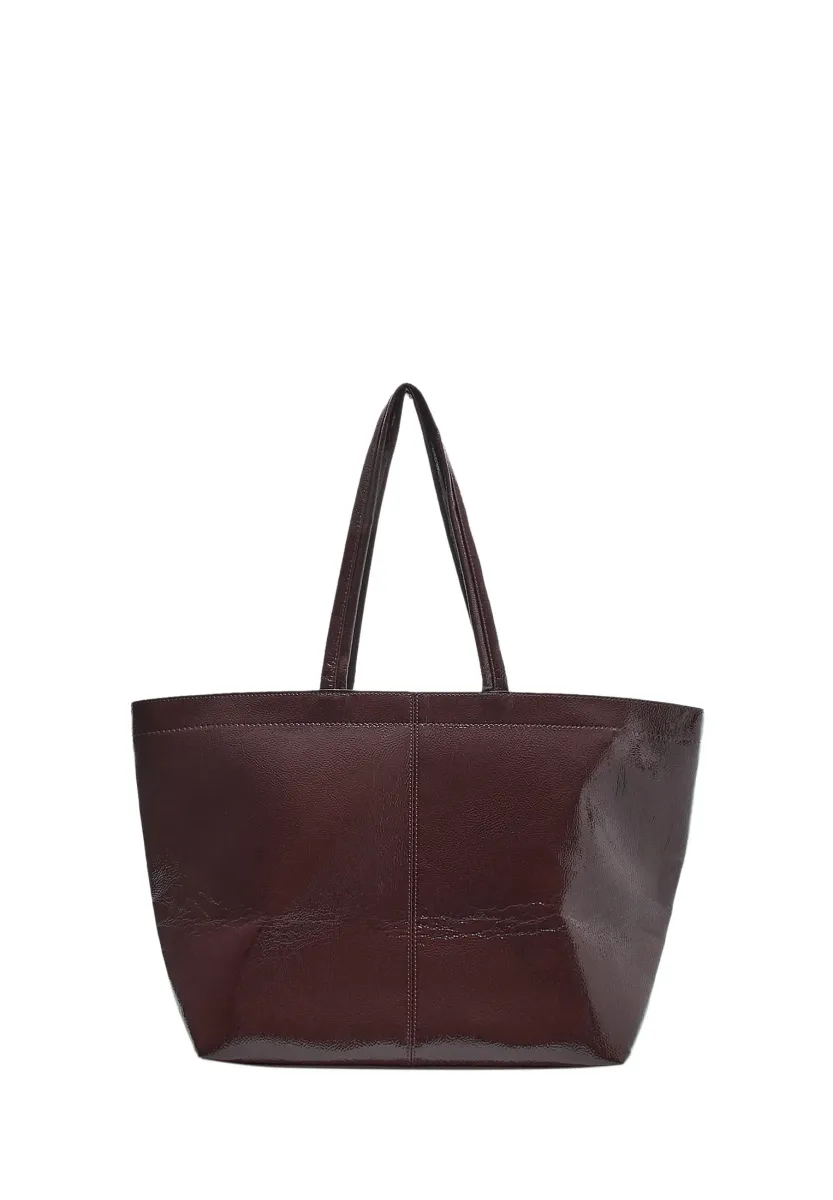 Shopping Bag - dark brown