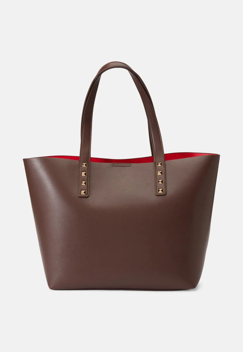 Shopping Bag - dark brown
