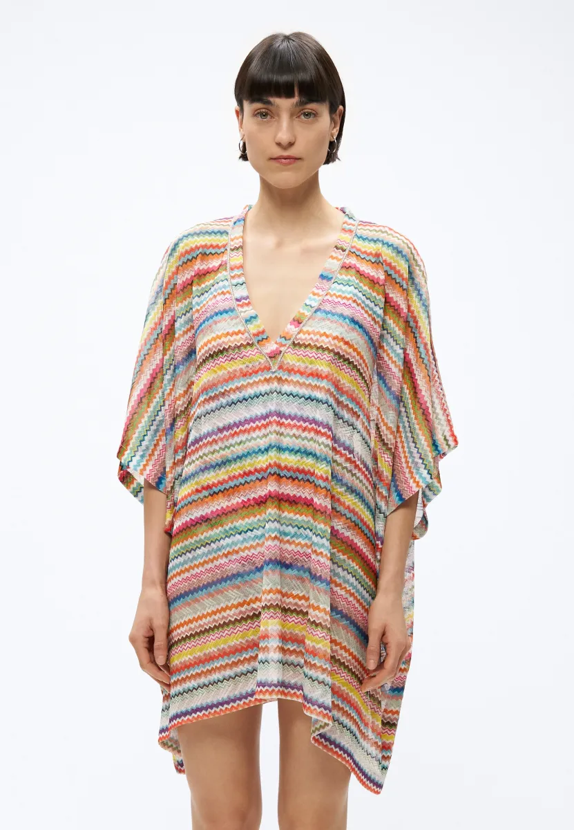 SHORT COVER UP - Strandaccessoire - multi-coloured