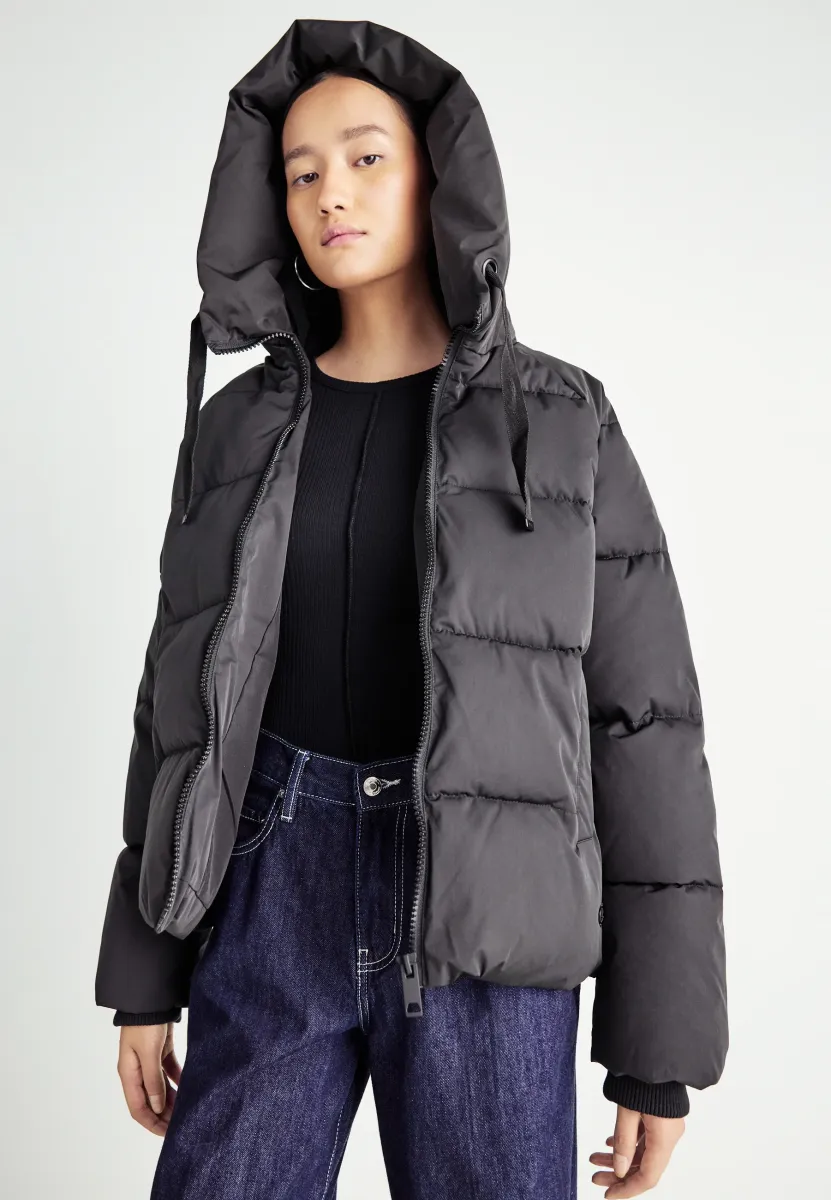 SHORT JACKET - Winterjacke - black