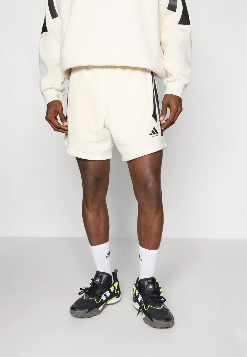 SHORT - Kurze Sporthose - chalk white