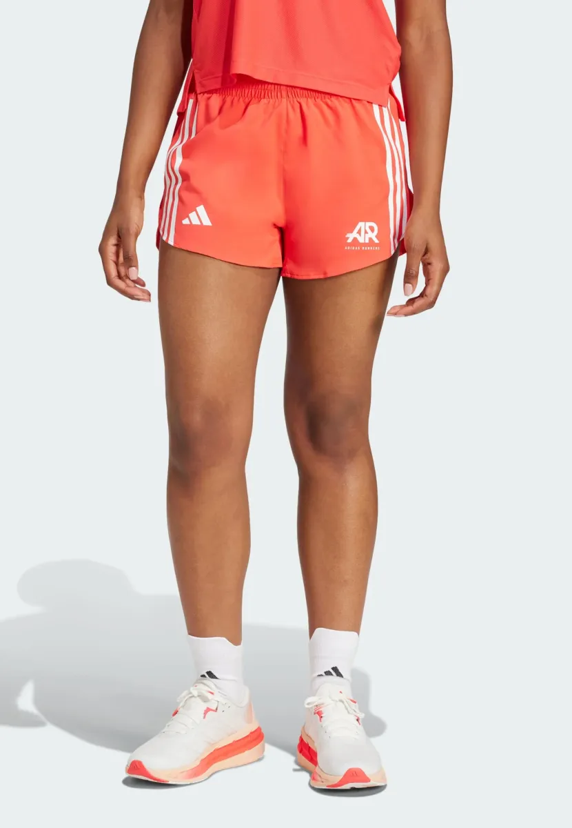 SHORT - Kurze Sporthose - semi lucid red