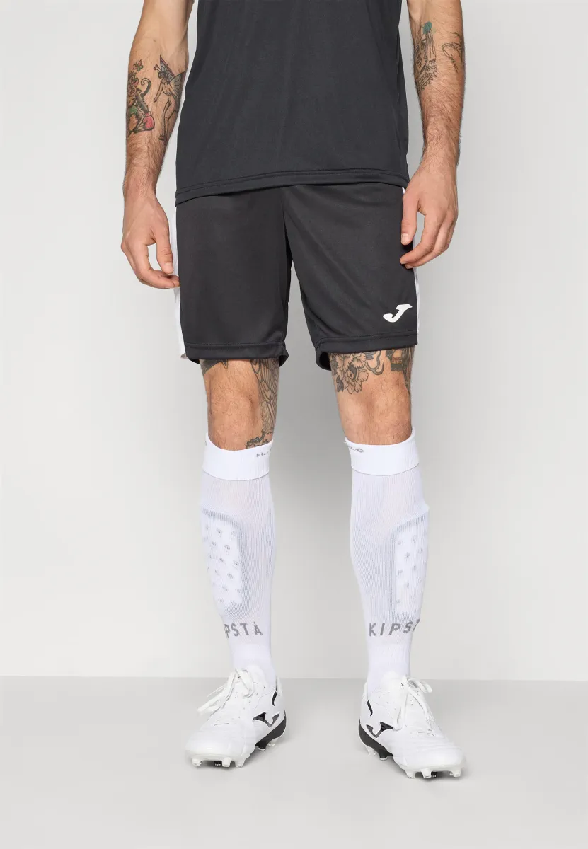 SHORT MAXI - Kurze Sporthose - black/white