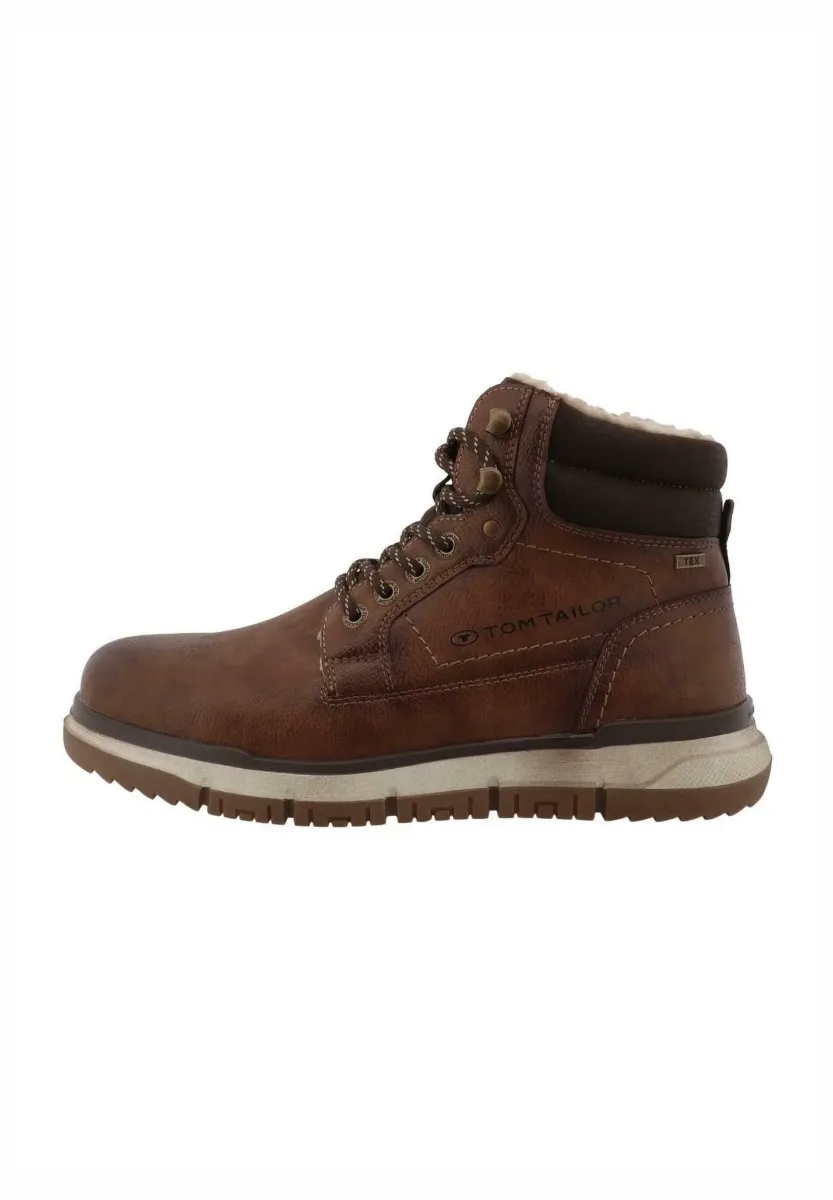 SHORT - Schnürstiefelette - rust