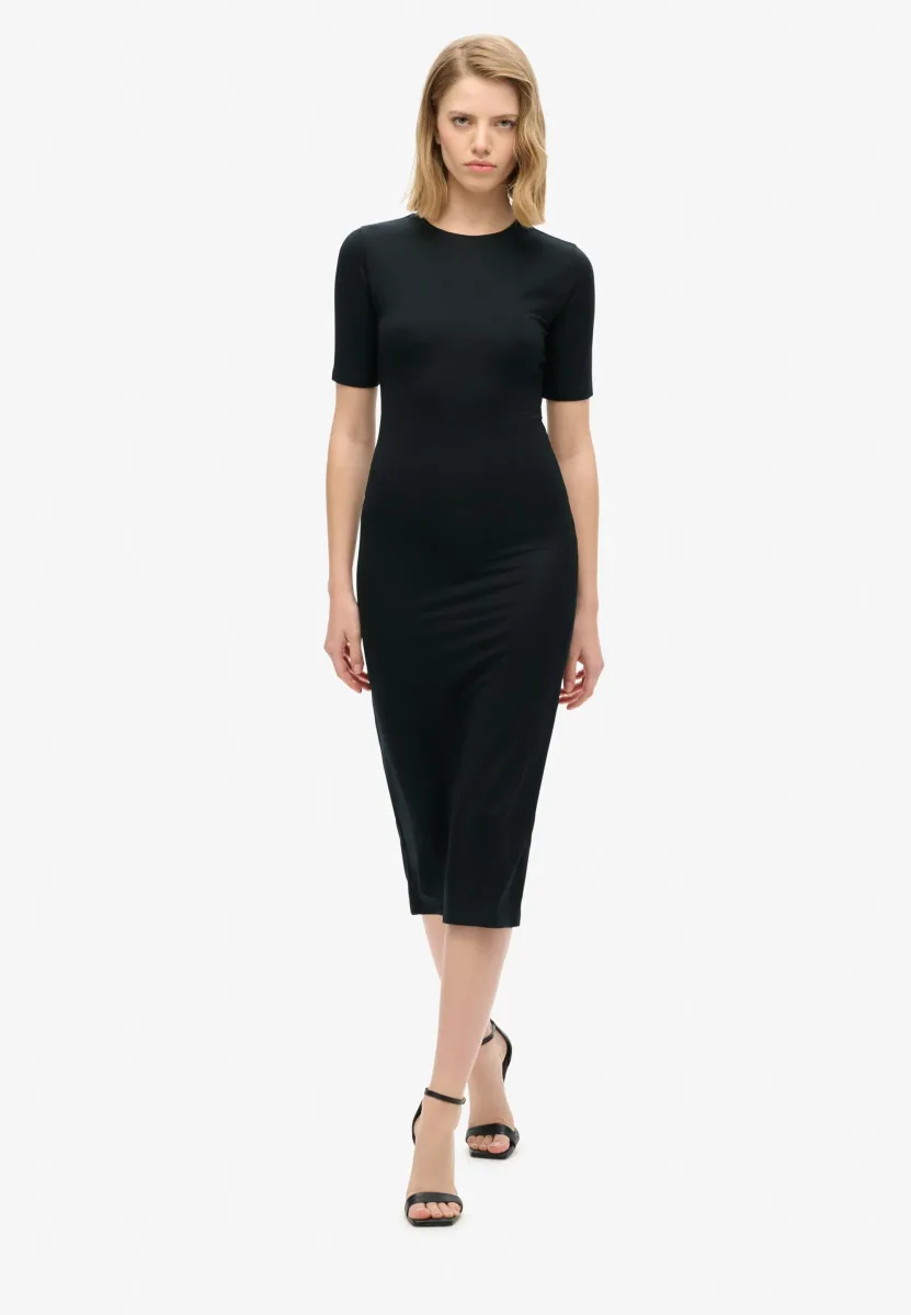 SHORT SLEEVE  - Etuikleid - black