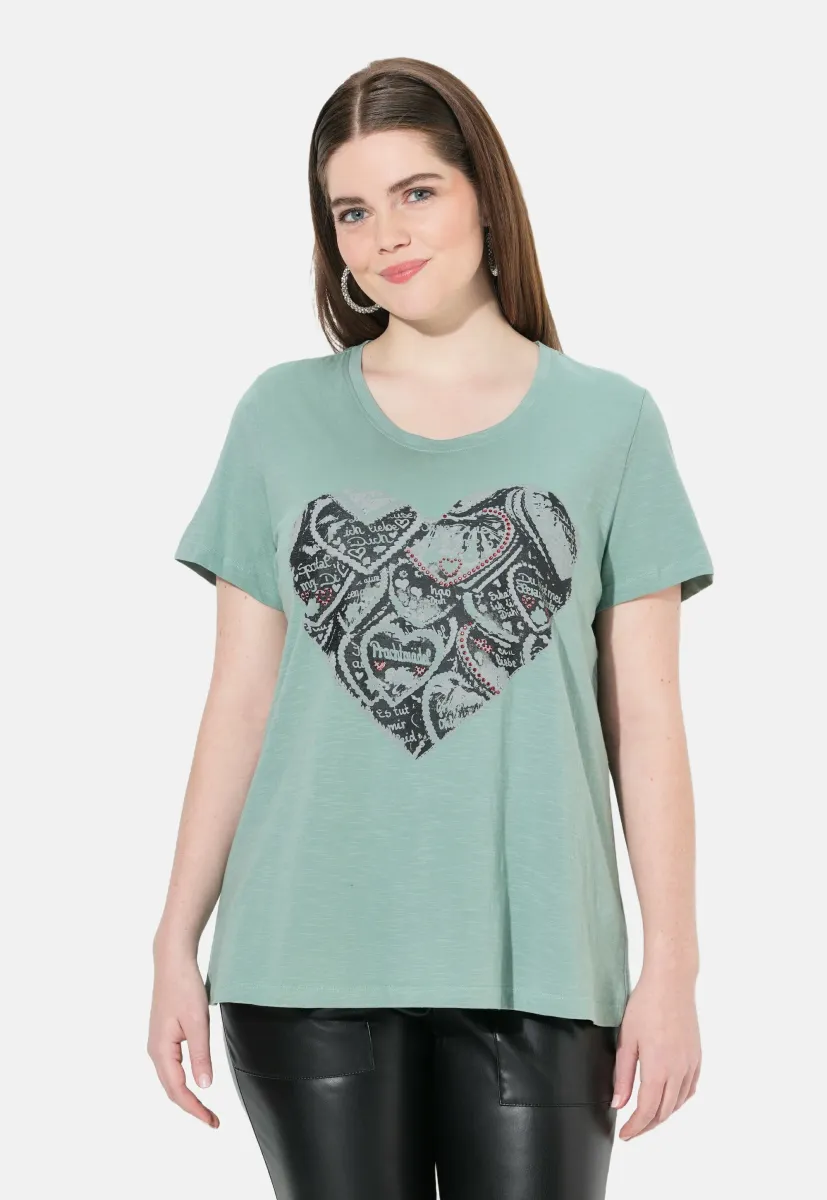 SHORT SLEEVE GRAPHIC  - T-Shirt print - dark sage