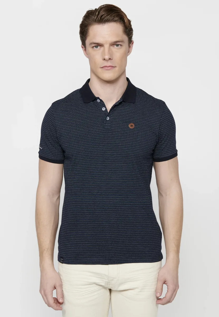 SHORT SLEEVE - Poloshirt - navy