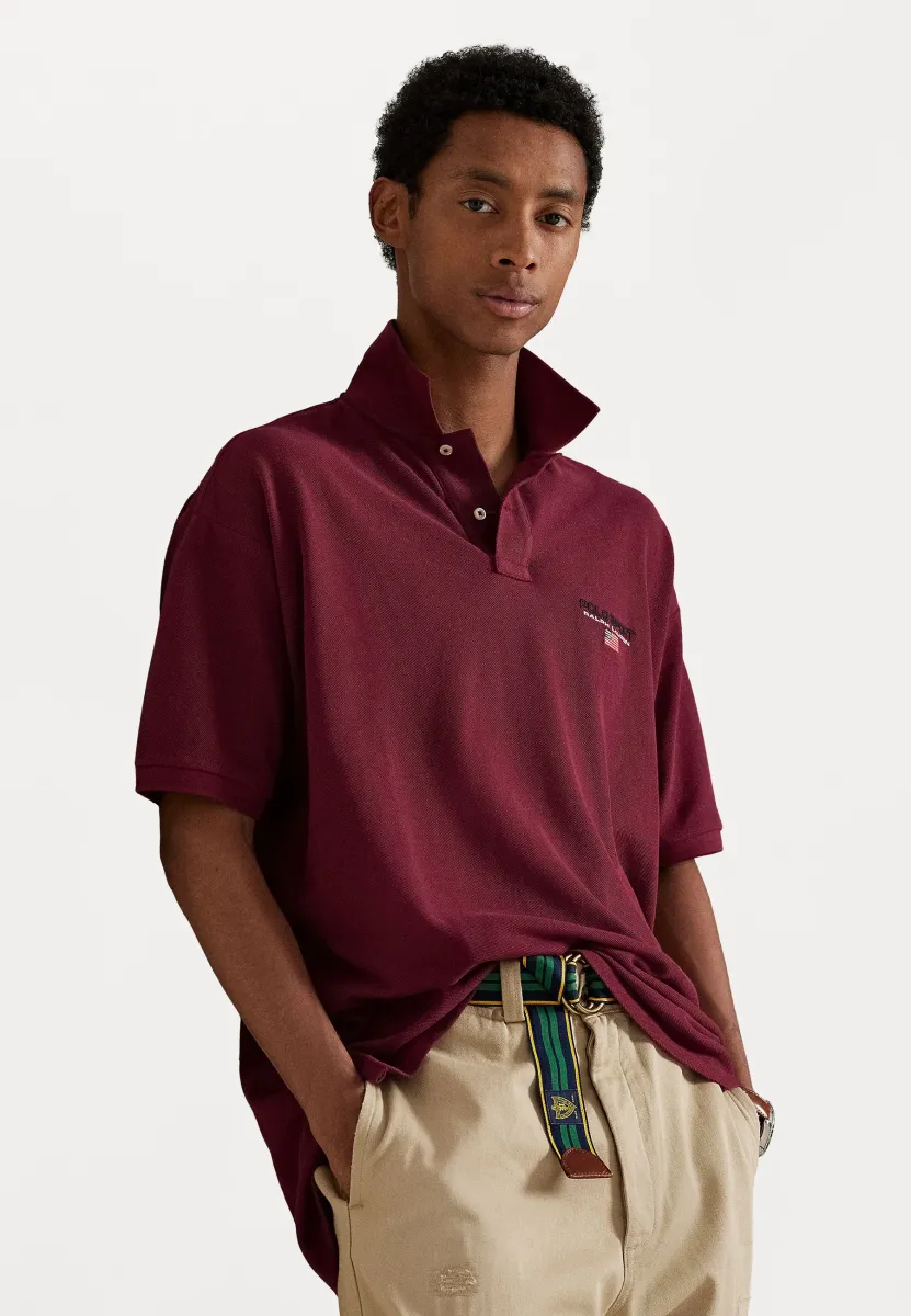 SHORT SLEEVE - Poloshirt - soft wine
