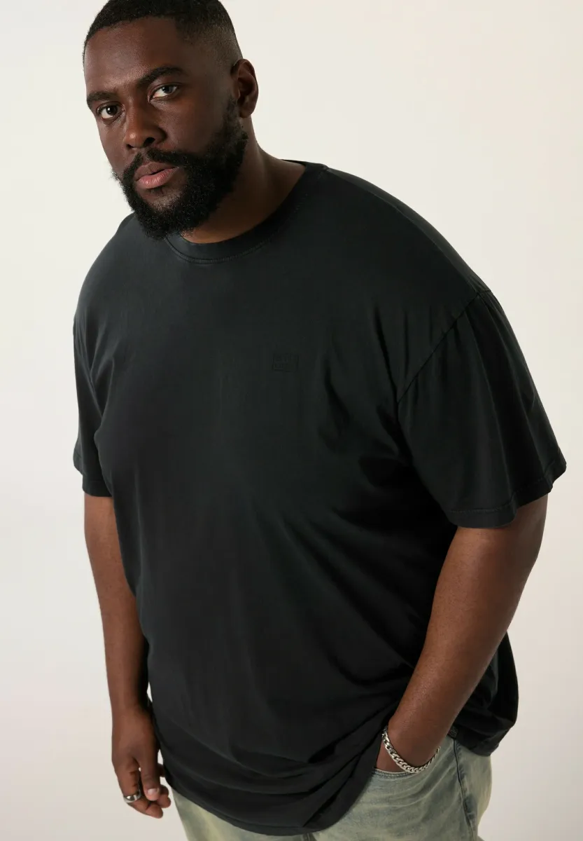 SHORT SLEEVE REAR VINTAGE LOOK - T-Shirt print - black