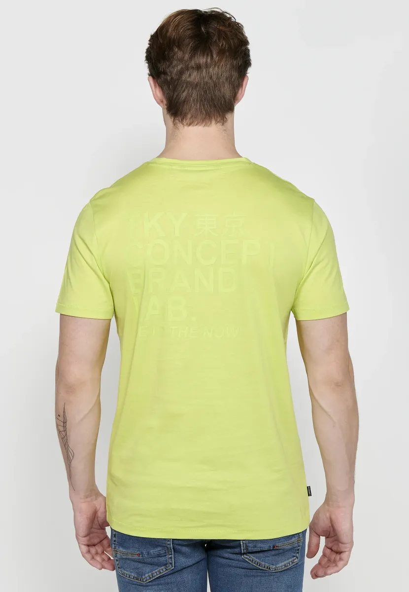 SHORT SLEEVE - T-Shirt print - lima   lime green
