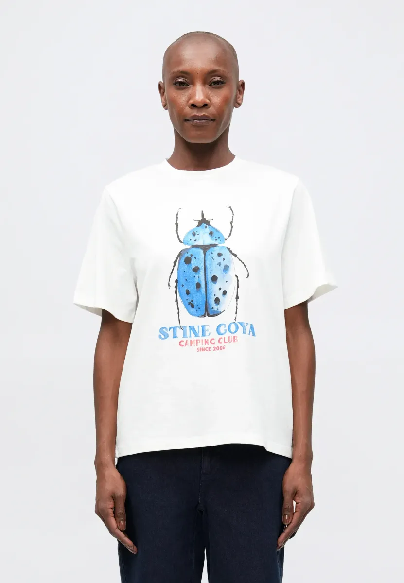 SHORT SLEEVE - T-Shirt print - off-white