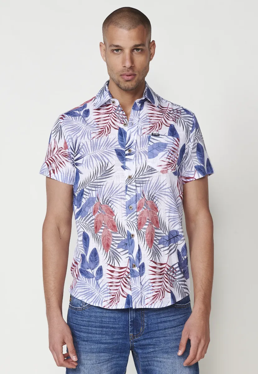 SHORT-SLEEVED - Hemd - azul blue