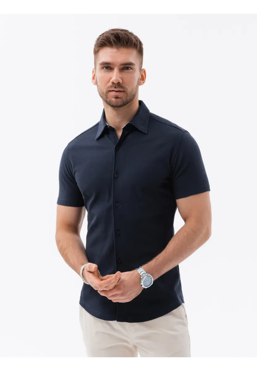 SHORT SLEEVED - Hemd - navy