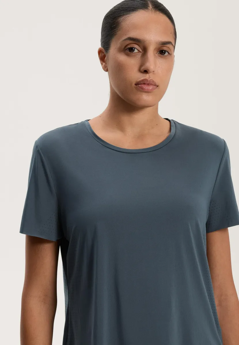 SHORT-SLEEVED TECHNICAL - T-Shirt basic - mottled grey