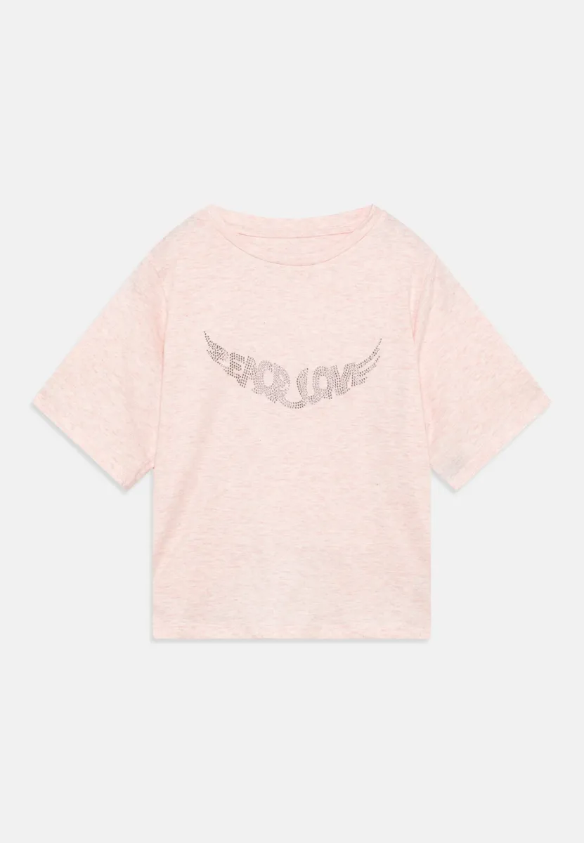 SHORT SLEEVES - T-Shirt print - mauve morn
