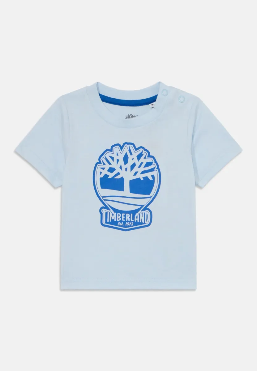 SHORT SLEEVES TEE - T-Shirt print - pale blue