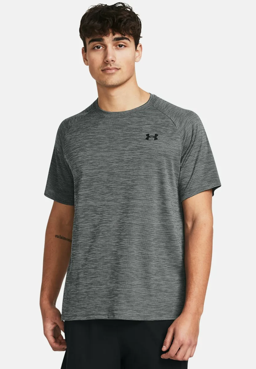 SHORT-SLEEVES UA TECH TEXTURED SS - T-Shirt basic - castlerock