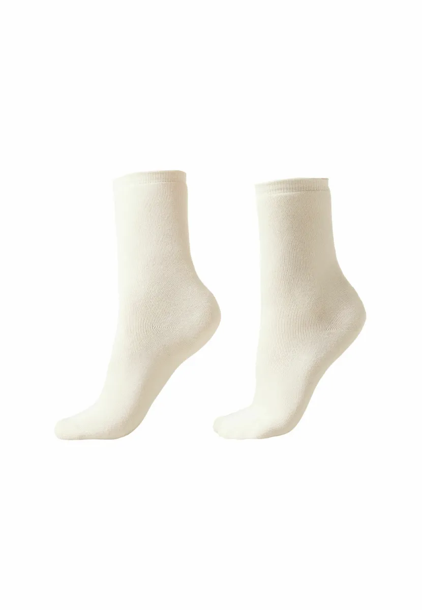 SHORT THERMAL - Socken - weiß  bianco vintage