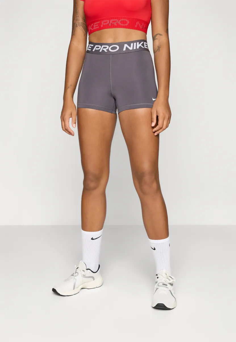 SHORT - Tights - thunder grey/white