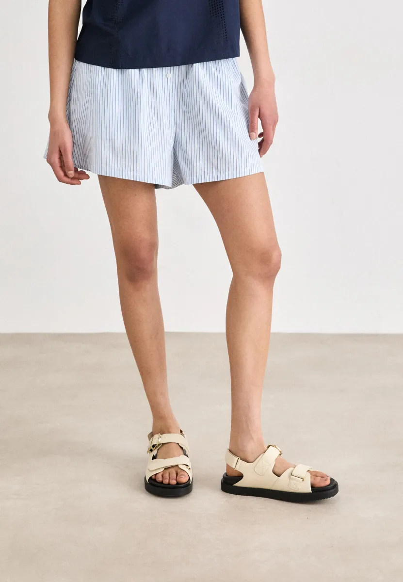 Shorts - gipsy blue/white