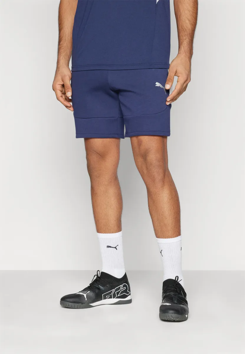 SHORTS - Kurze Sporthose - navy/silver/white