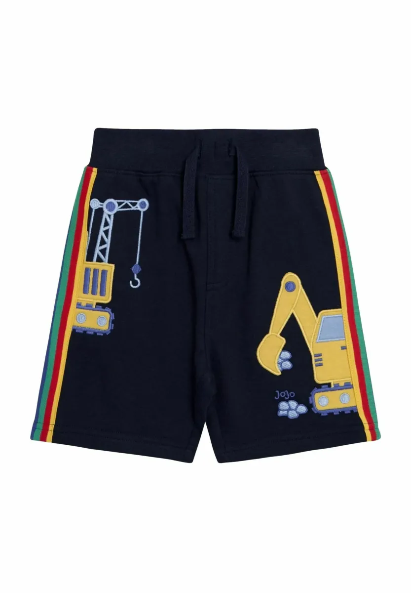Shorts - navy construction vehicle