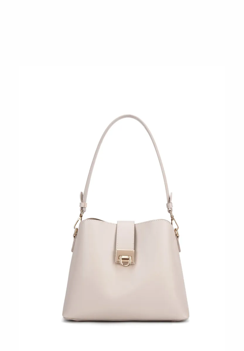 SHOULDER  - Handtasche - beige