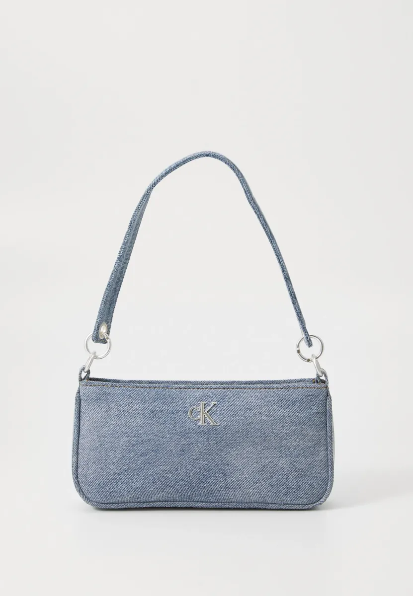 SHOULDER POUCH STRAP - Handtasche - denim