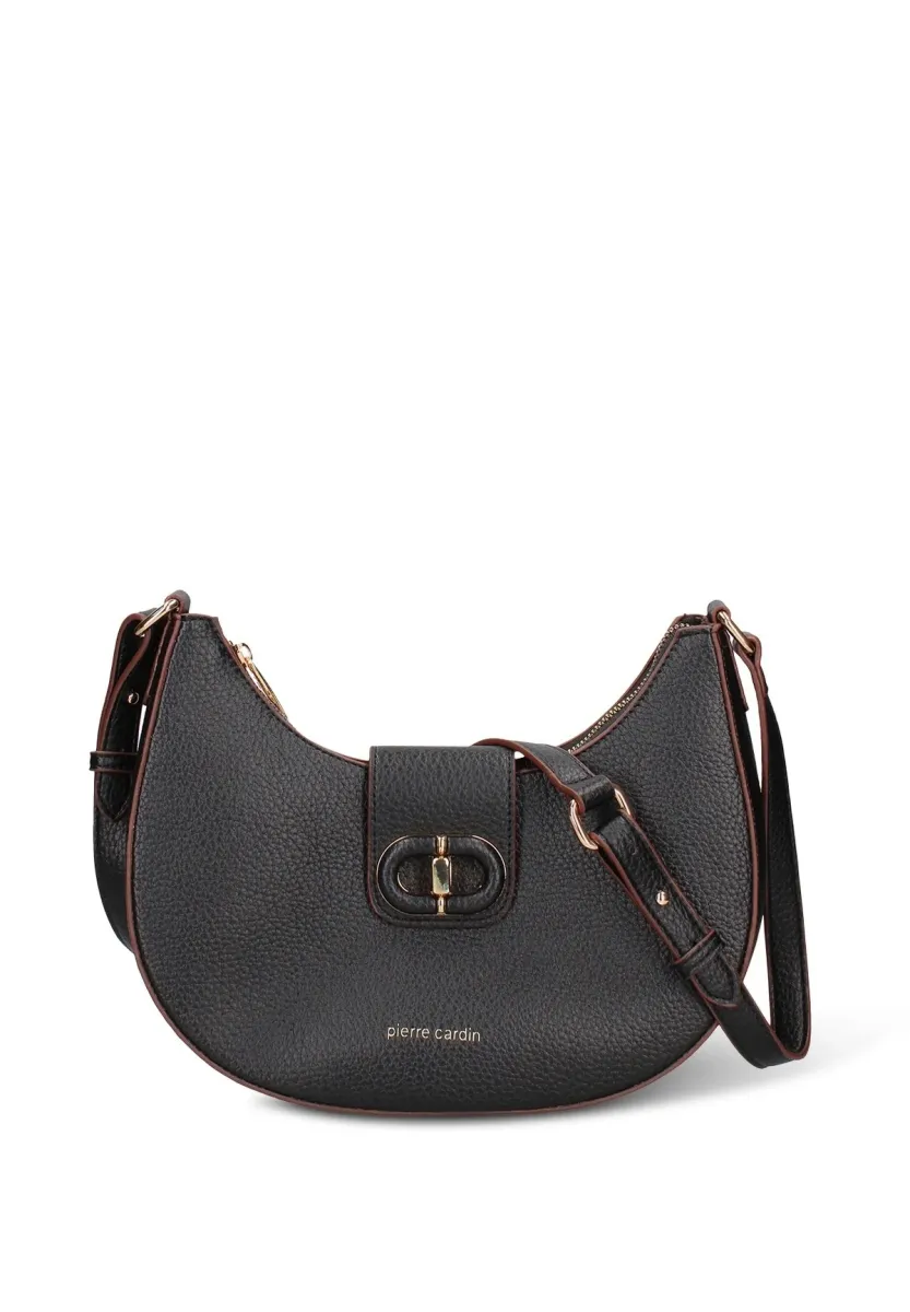 SHOULDER - Umhängetasche - black