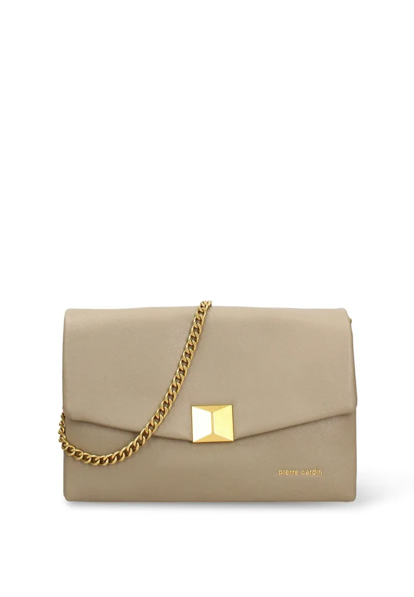 SHOULDER - Umhängetasche - light taupe