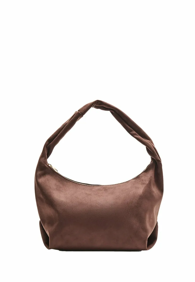 SHOULDER WITH DETAIL - Handtasche - dark brown