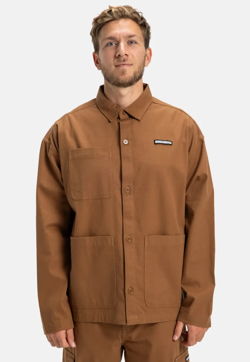 SHOWCASE - Leichte Jacke - cqf toffee