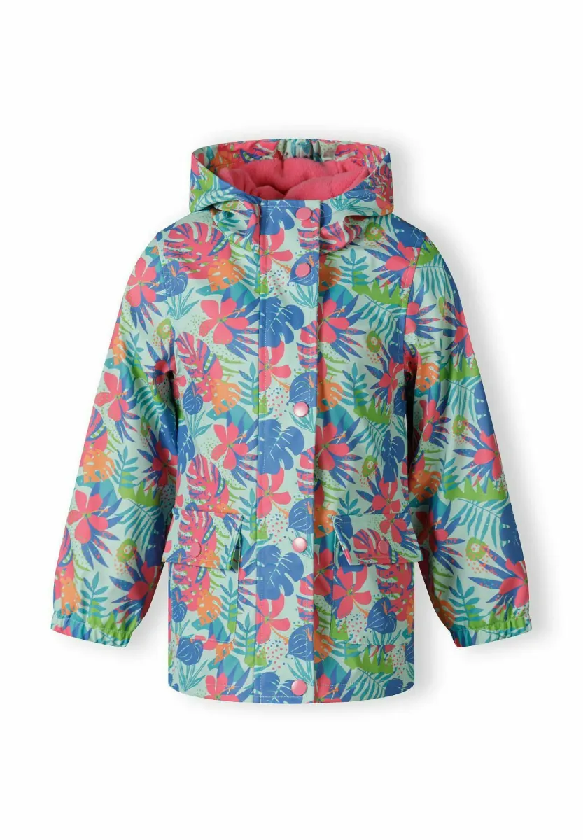 SHOWER RESISTANT RAIN  - Regenjacke / wasserabweisende Jacke - mint pink white