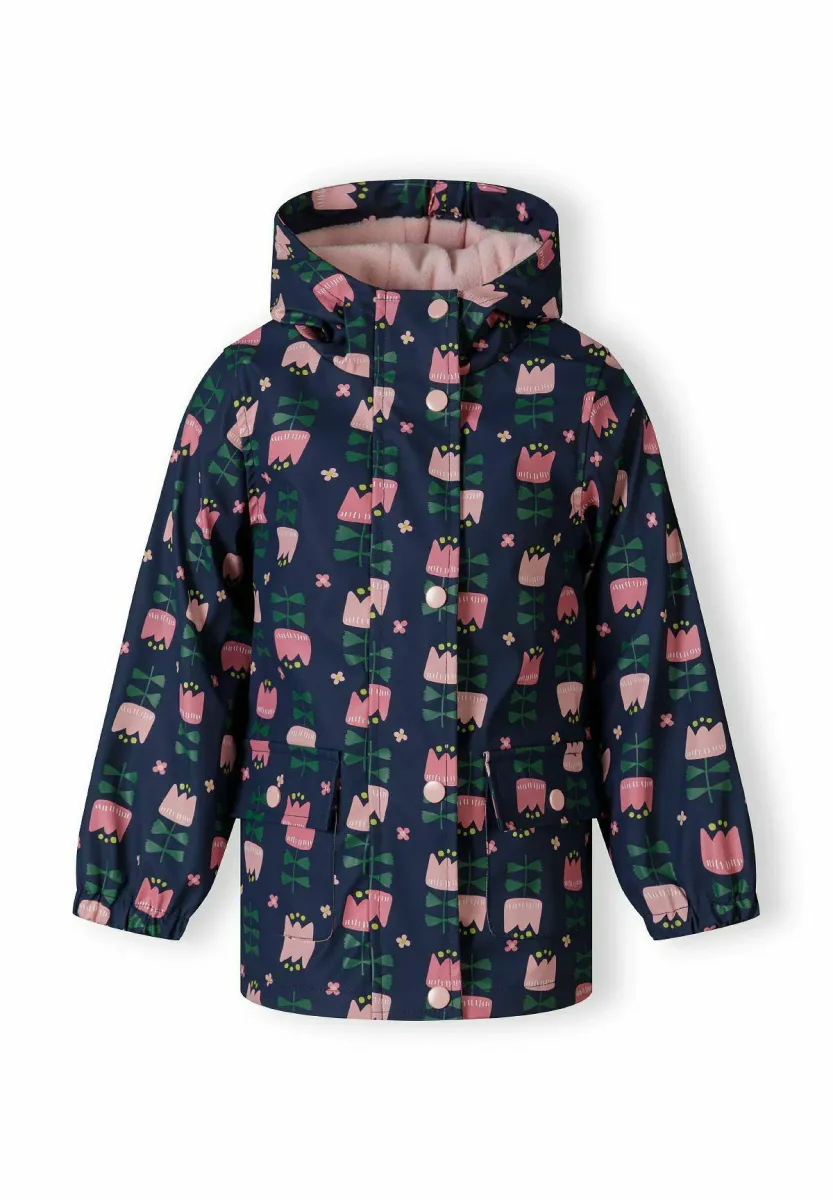 SHOWER RESISTANT RAIN  - Regenjacke / wasserabweisende Jacke - navy light pink
