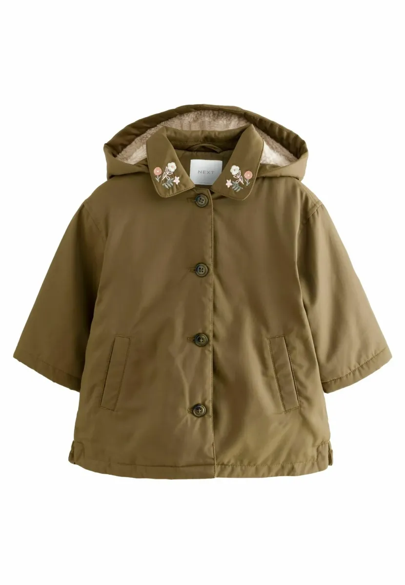 SHOWER RESISTANT WADDED- REGULAR FIT - Kurzmantel - khaki green