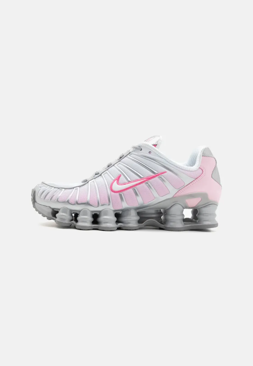 SHOX TL - Sneaker low - metallic platinum/pinksicle/pink foam/white/silver