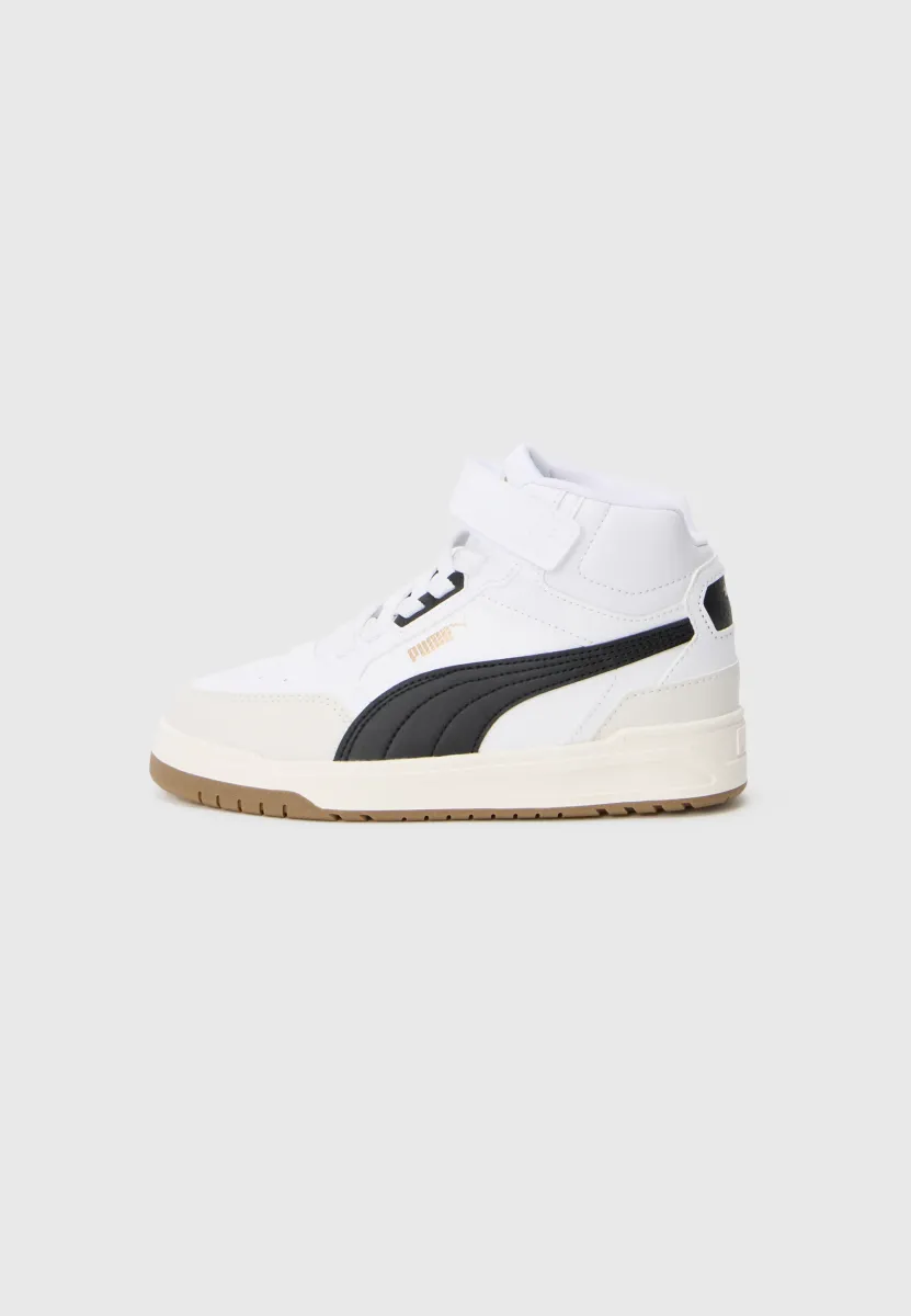 SHUFFLE DOWNTOWN MID UNISEX - Sneaker high - white/black/vapor gray