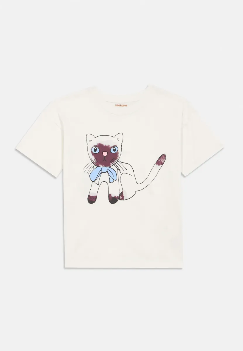 SIAMESE TEE UNISEX - T-Shirt print - white