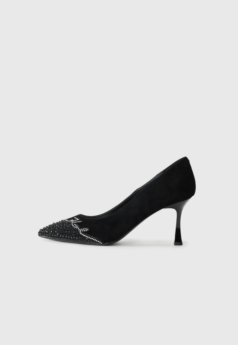 SIENNA - Pumps - black/silver-coloured