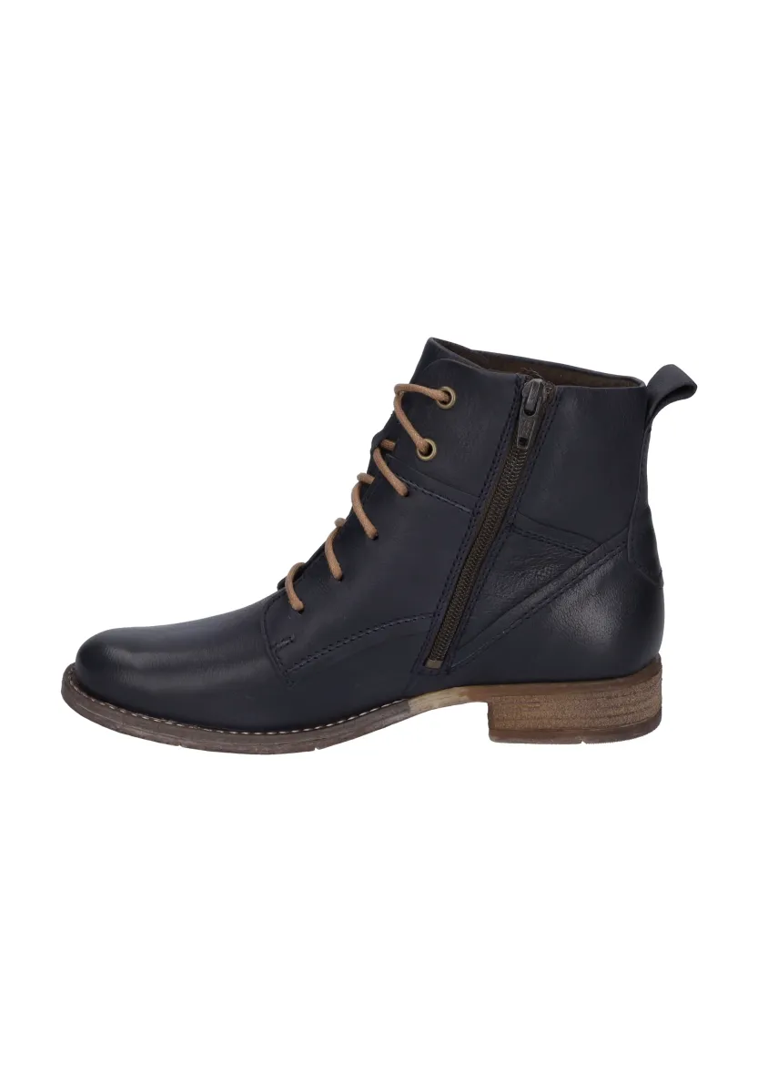 SIENNA  - Schnürstiefelette - ocean