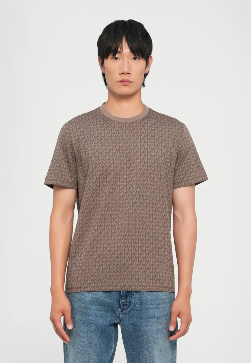 SIG TEE - T-Shirt print - chestnut