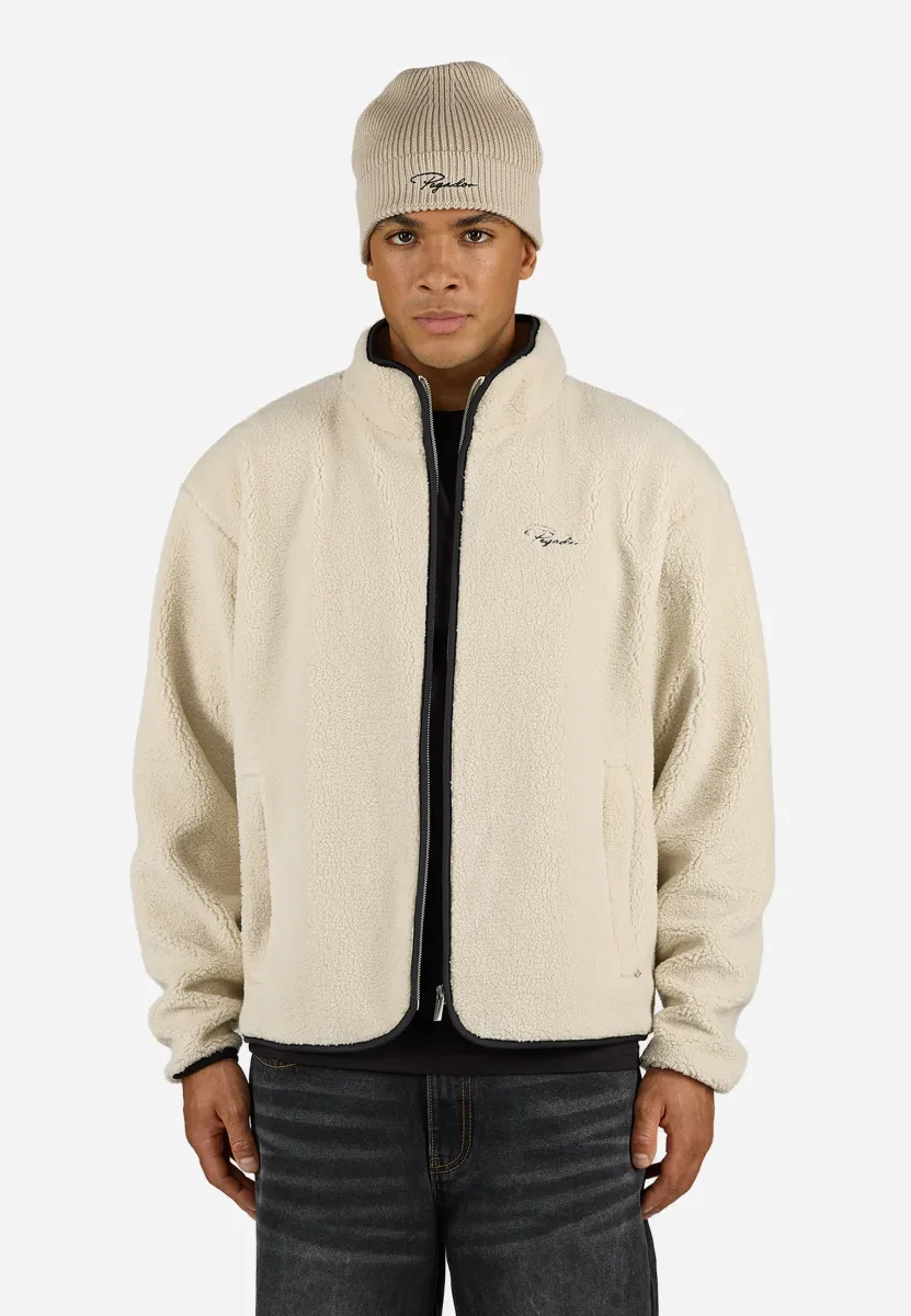 SIGNAR JACKET - Fleecejacke - stone
