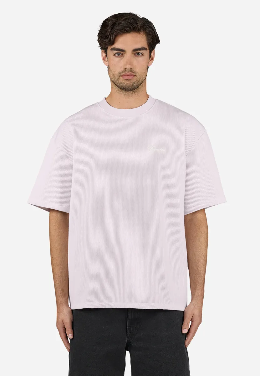 SIGNAR TEE - T-Shirt basic - washed lilac unbleached