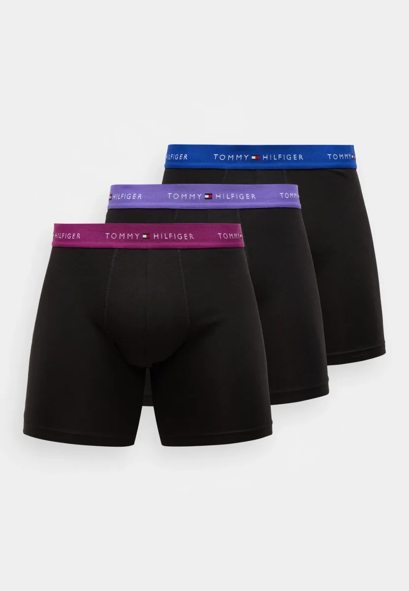 SIGNATURE 3 PACK - Boxer Briefs - black/blue
