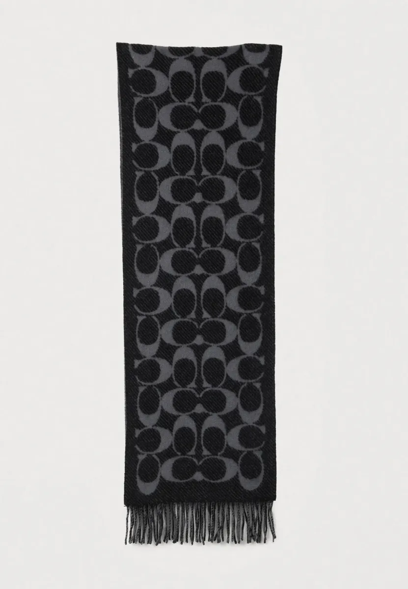 SIGNATURE C MUFFLER UNISEX - Schal - black