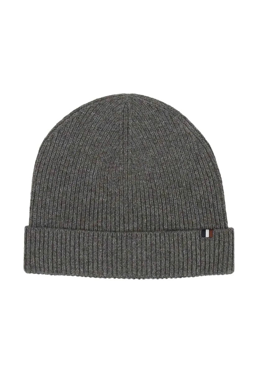 SIGNATURE FLAG BEANIE - Mütze - charcoal