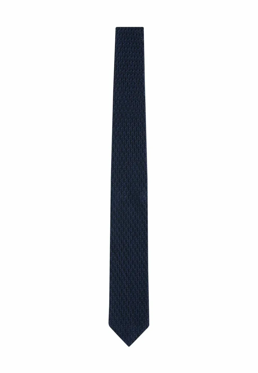 SIGNATURE ITALIAN TEXTURED  - Krawatte - navy
