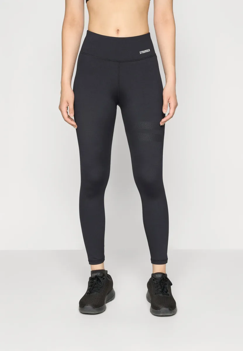 SIGNATURE LEGGINGS - Tights - black