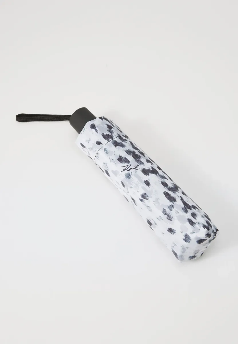 SIGNATURE LEOPARD UMBRELL UNISEX - Schirm - snow